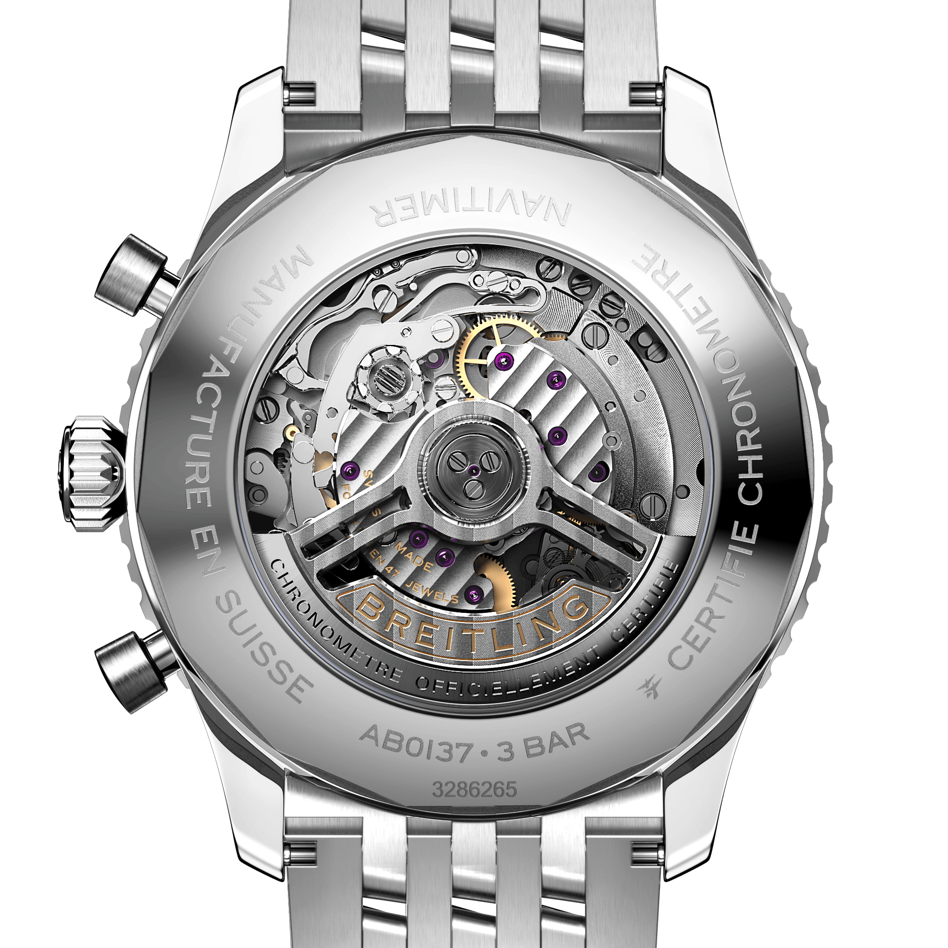 Breitling Navitimer B01 Chronograph Black Dial Men 46mm