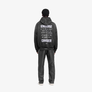 Represent | ATLAS HOODIE { STAINED BLACK
