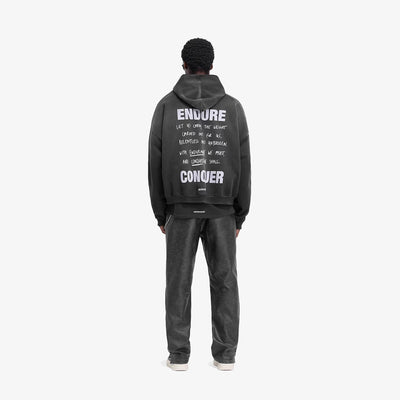Represent | ATLAS HOODIE { STAINED BLACK