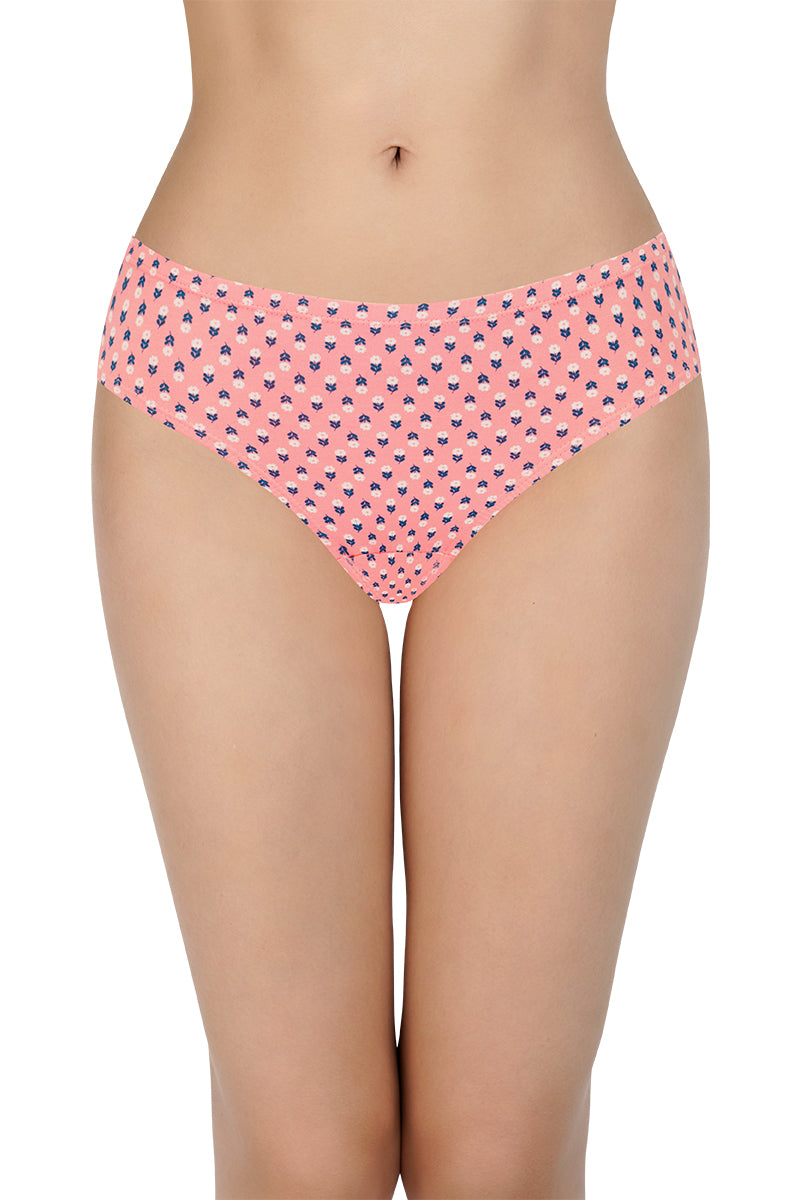 100% Cotton Bikini Panty Pack (Pack of 3) - D006 - Multi