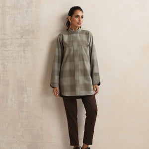 trueBrowns Brown Woollen Pants