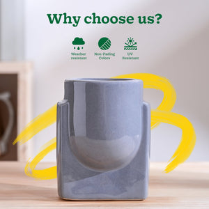 Cats are Gods Ceramic Planter