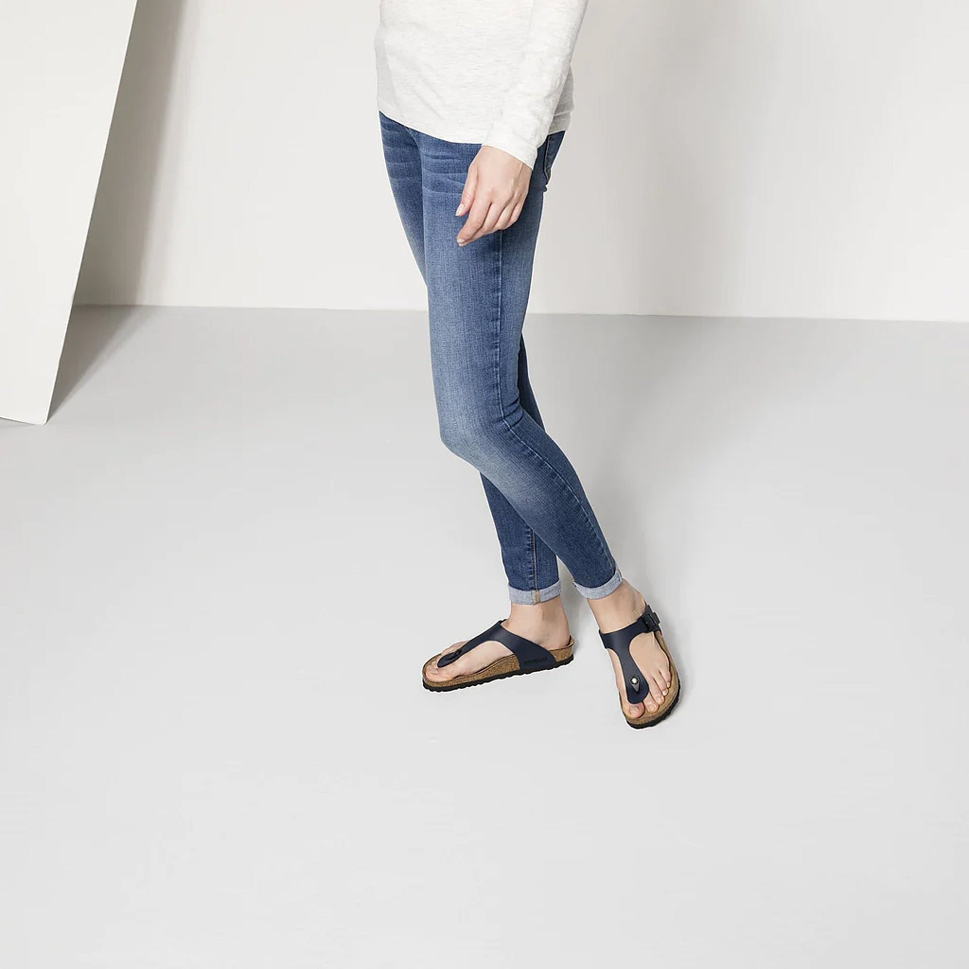 Birkenstock | GIZEH BIRKO-FLOR  { BLUE