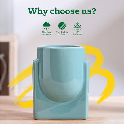 Cats are Gods Ceramic Planter