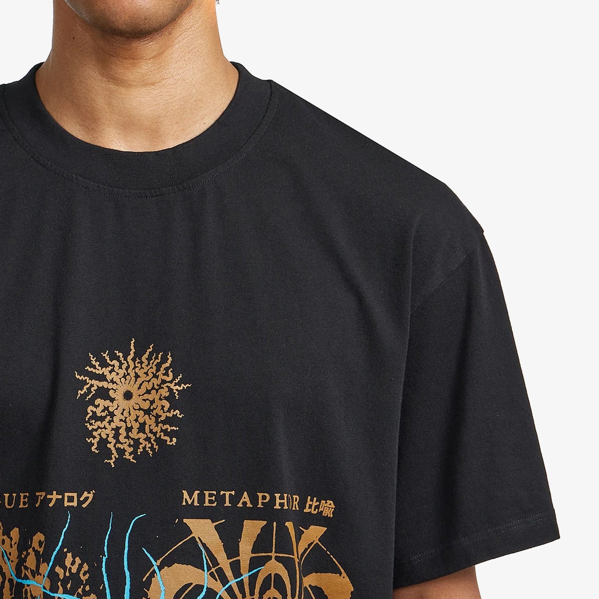 EDWIN | ANALOGUE METAPHOR T-SHIRT { BLACK