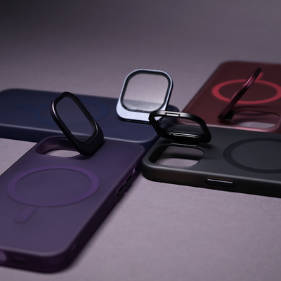 iPhone 14 Pro Max Kickstand Matte Finish Case with Magsafe