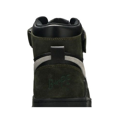 A Bathing Ape Block Sta Hi Dark Grey Light Grey