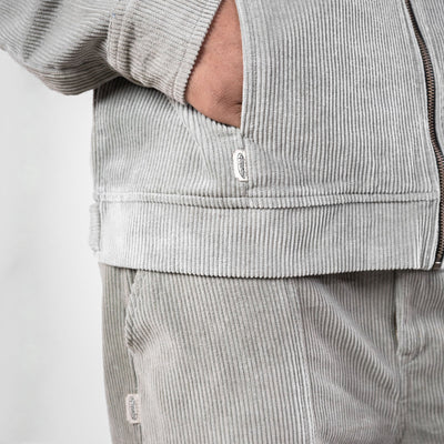 SUPERKICKS | CORDUROY JACKET { SLATE GREY