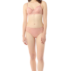 Eternal Bliss Brazilian Panty - Mellow Rose