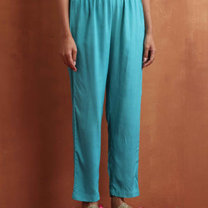 trueBrowns Off White Print Kurta Co-ord Set