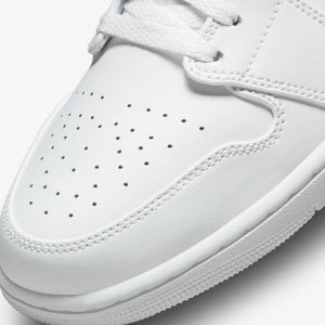JORDAN | AIR JORDAN 1 LOW { WHITE/WHITE-WHITE