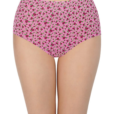 100% Cotton Full Brief Panty Pack (Pack of 3) - D027 - Multi