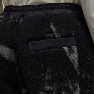 Y-3 | FUZZY FLEECE SHORTS  { BLACK