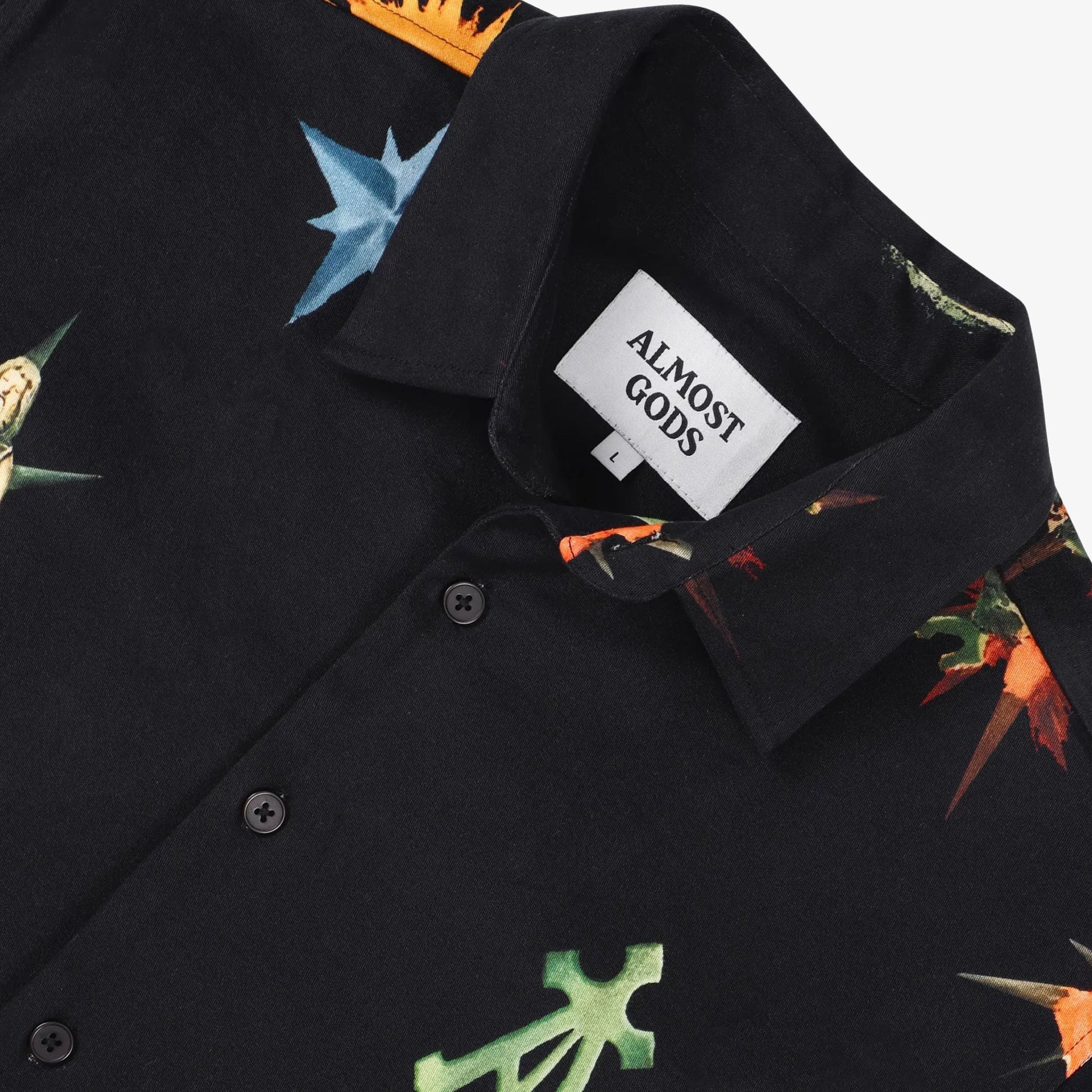 ALMOST GODS | ALCHEMICAL SYMBOL SHIRT { BLACK