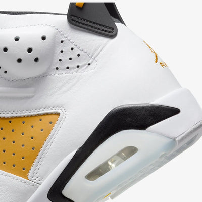 Jordan | AIR JORDAN 6 RETRO  { WHITE/YELLOW OCHRE-BLACK