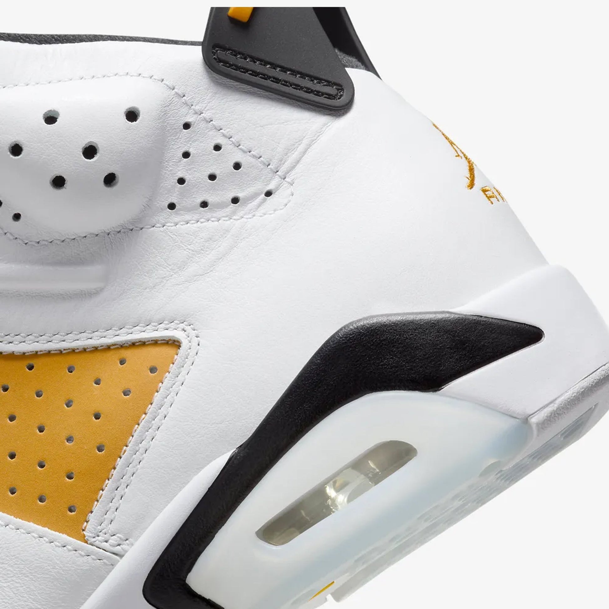 Jordan | AIR JORDAN 6 RETRO  { WHITE/YELLOW OCHRE-BLACK