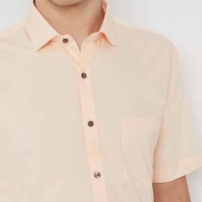 Wrinkle Free Half Sleeve Shirt