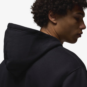 JORDAN | BROOKLYN FLEECE PULLOVER HOODIE { BLACK/WHITE