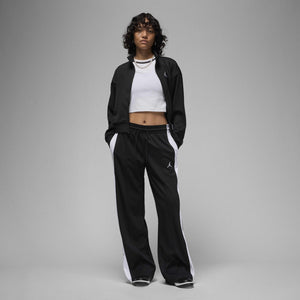 JORDAN | KNIT TRACK PANTS { BLACK/WHITE/WHITE