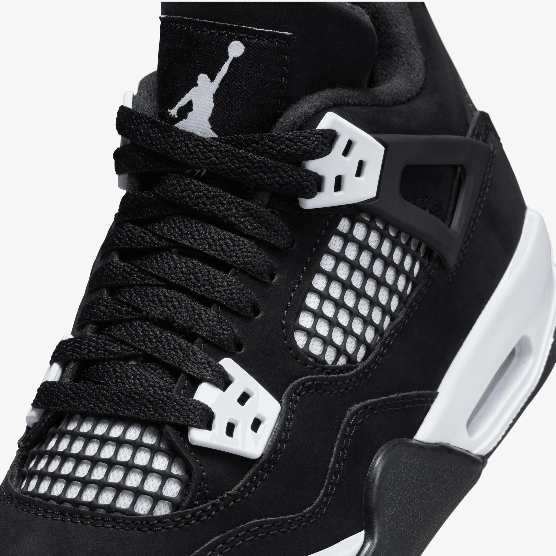 Jordan | AIR JORDAN 4 RETRO (GS) { "WHITE THUNDER"