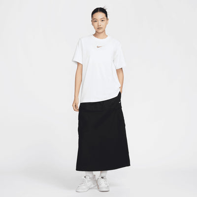 NIKE | LOOSE SHORT-SLEEVE GRAPHIC T-SHIRT { WHITE