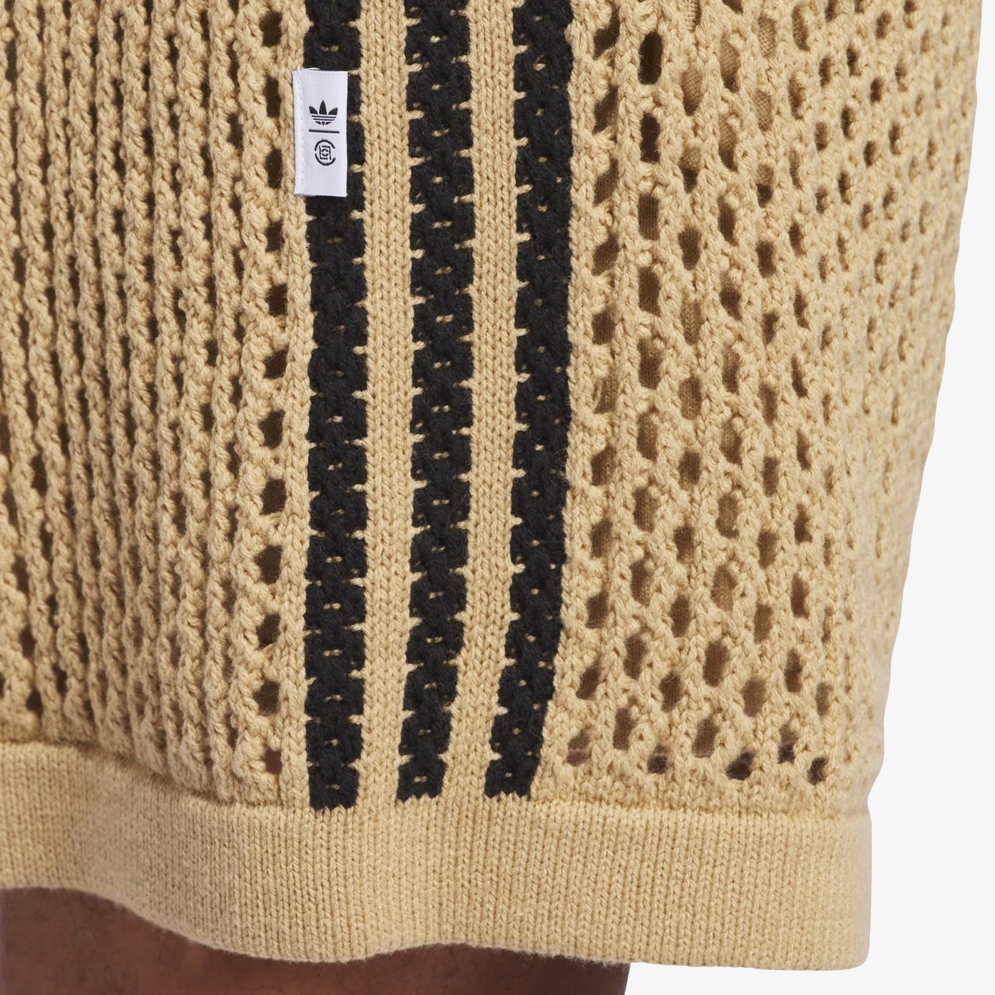 ADIDAS ORIGINALS | CLOT CROCHET SHORT BY EDISON CHEN { BEIGE TONE