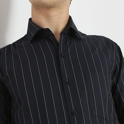 Herringbone Striped Shirt