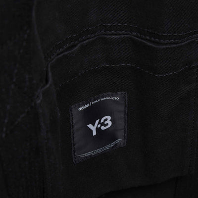 Y-3 | CANVAS TOTE { BLACK