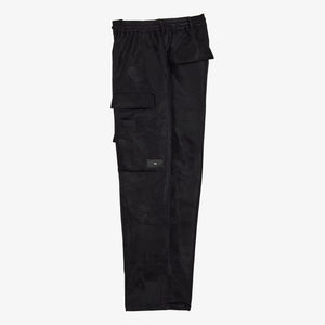 Y-3 | LINED JACQUARD RIPSTOP PANTS  { BLACK