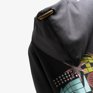 Superkicks | SPACEMAN DISCO HOODIE  { ASPHALT