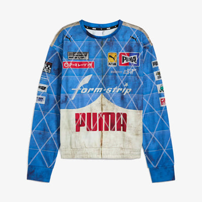 PUMA |X A$AP ROCKY QUILTED SWEATSHIRT { CLYDE ROYAL