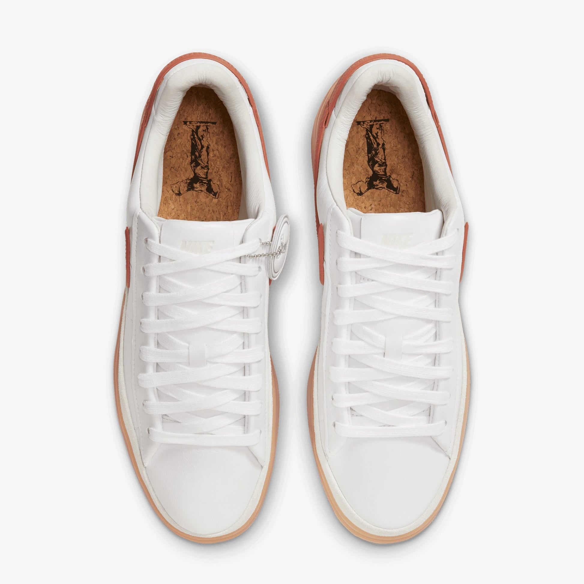 NIKE | BLAZER PHANTOM LOW { WHITE/DARK RUSSET-SUMMIT WHITE