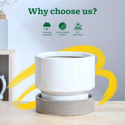 Soothing Rains Ceramic Planters