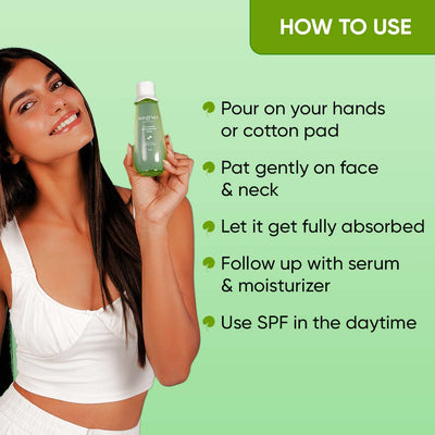 Cica + Niacinamide Toner for Oily & Acne Prone Skin