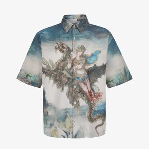 ALMOST GODS | DREAM OF THE ORIENT LINEN SHIRT { MULTI