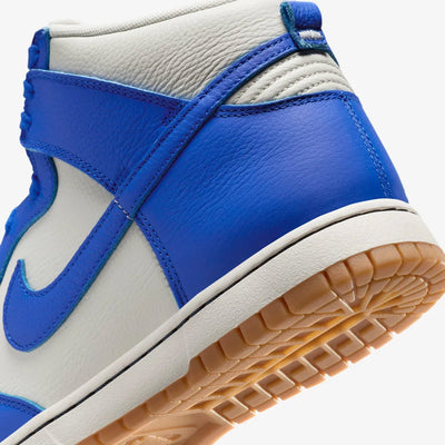 NIKE | DUNK HIGH RETRO SE { PHANTOM/RACER BLUE-PALE IVORY-GUM YELLOW