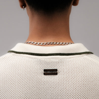 SUPERKICKS | POLO TEE { OFF WHITE