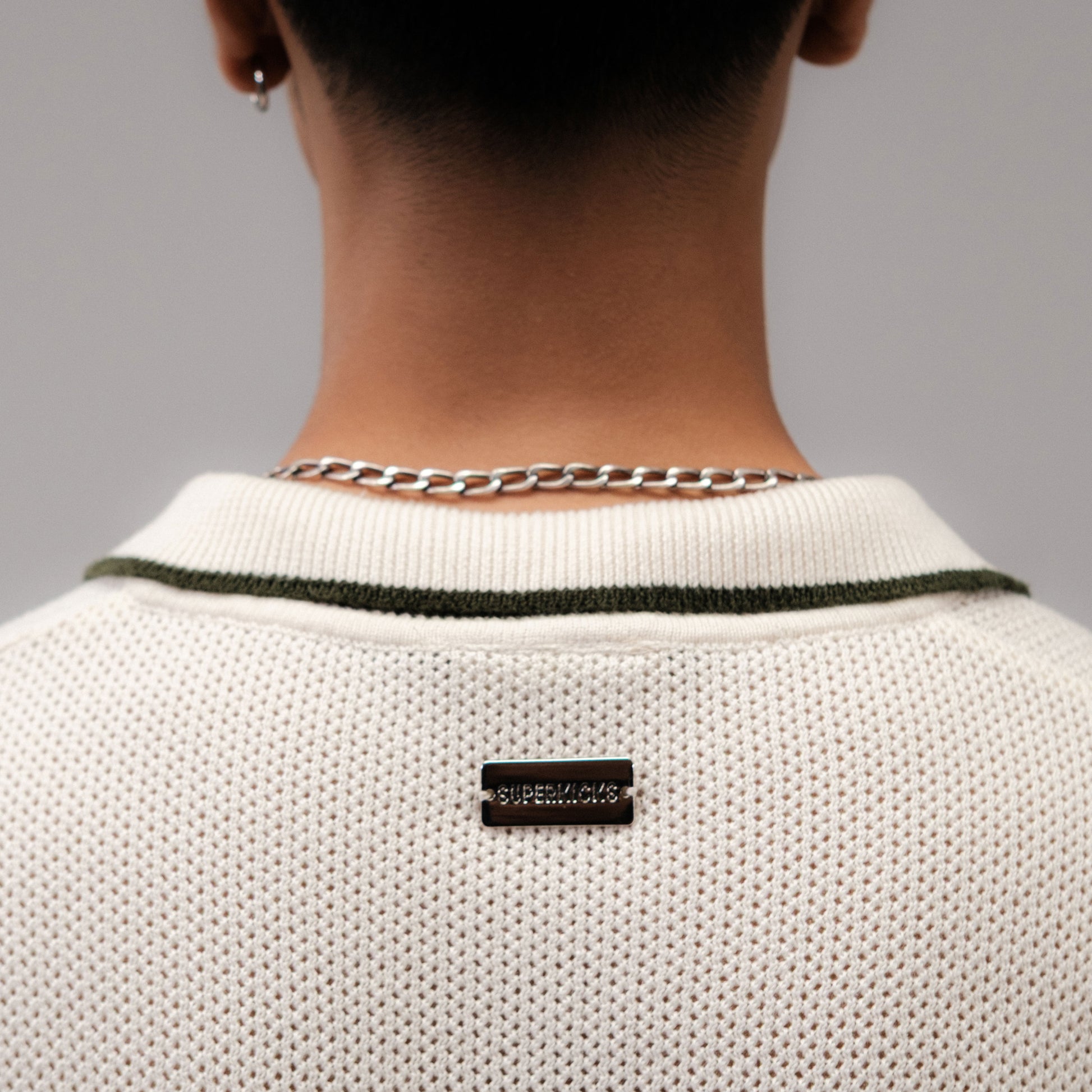 SUPERKICKS | POLO TEE { OFF WHITE