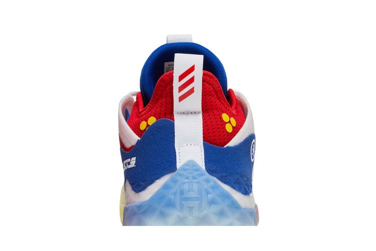 adidas Harden Vol. 5 Futurenatural Cloud White Royal Blue Vivid Red
