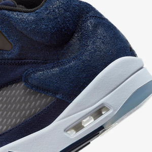 Jordan | AIR JORDAN RETRO 5 SE  { MIDNIGHT NAVY/BLACK-FOOTBALL GREY