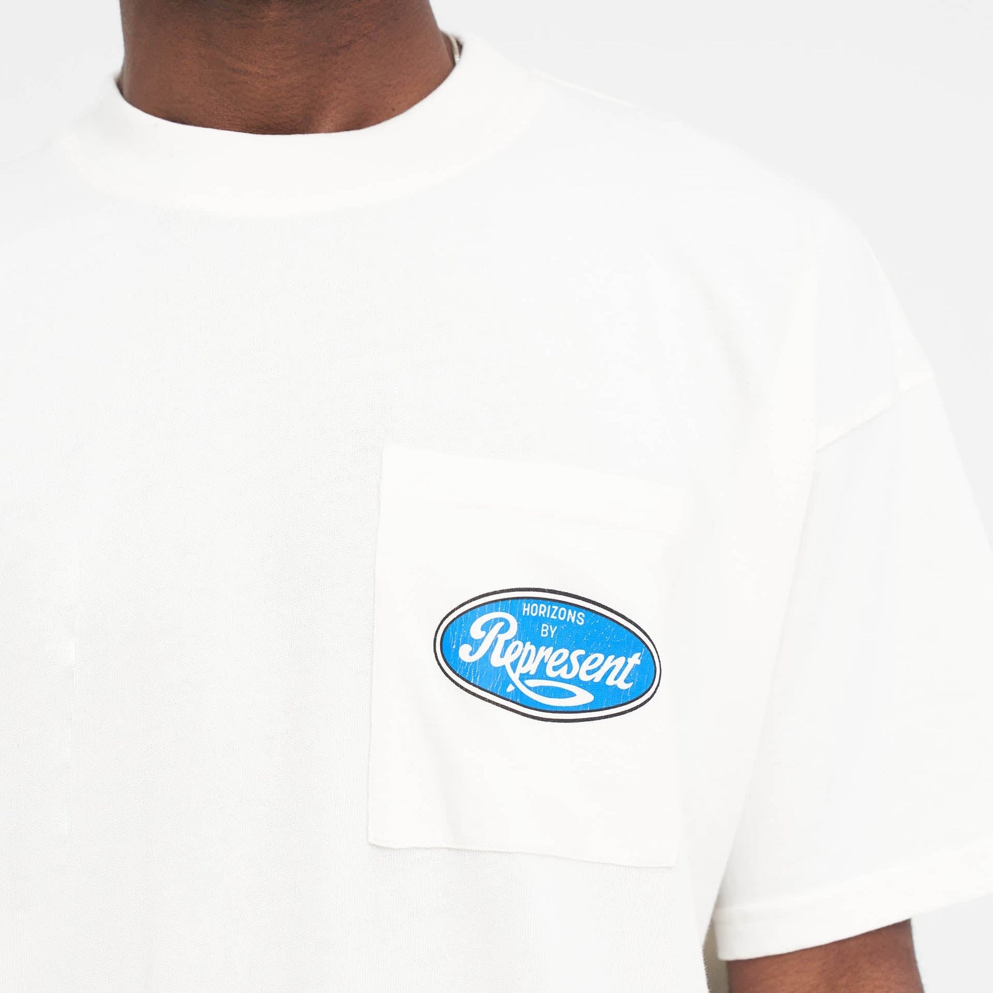 Represent | CLASSIC PARTS T-SHIRT  { FLAT WHITE