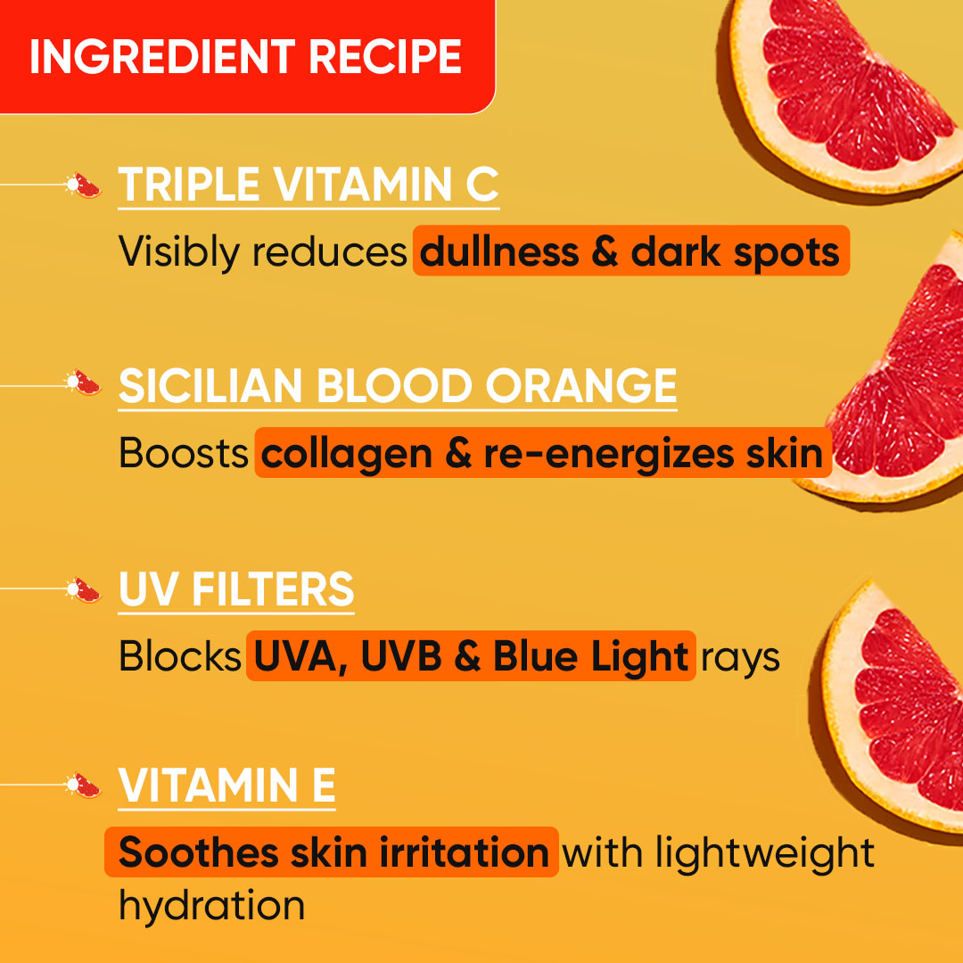 Vitamin C + E Sunscreen, SPF 50+ PA++++