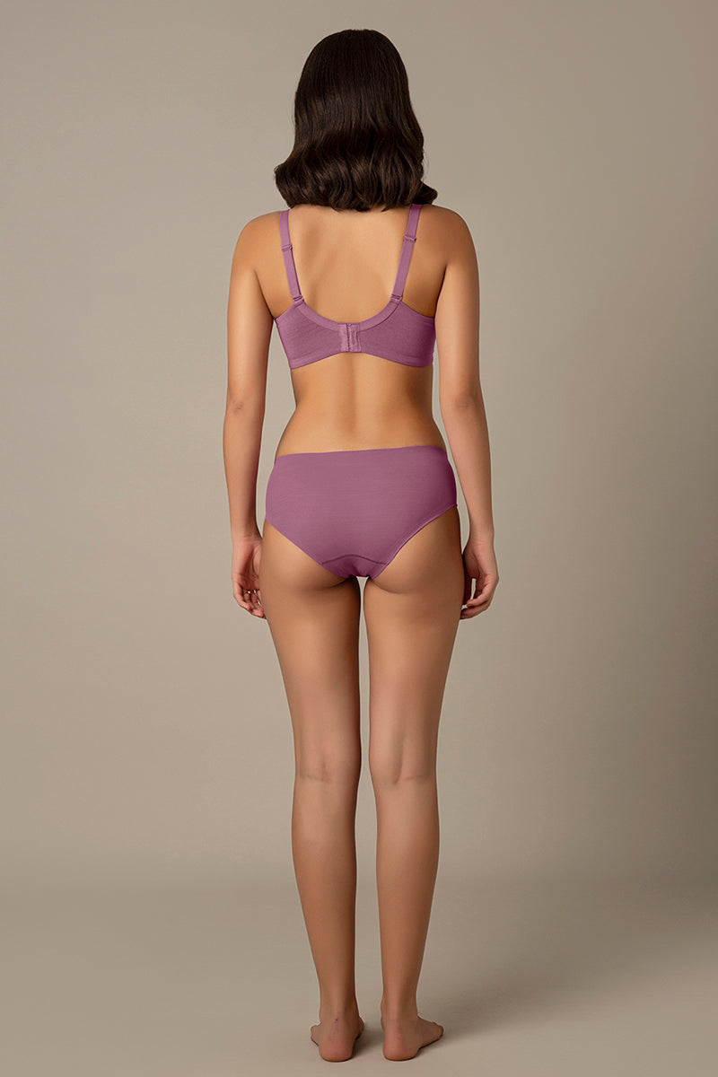 Essential Padded Wirefree Bra - Mellow Mauve