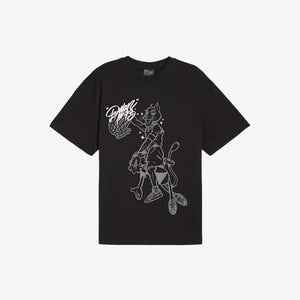 PUMA | DYLAN'S GIFT BASKETBALL T-SHIRT { BLACK