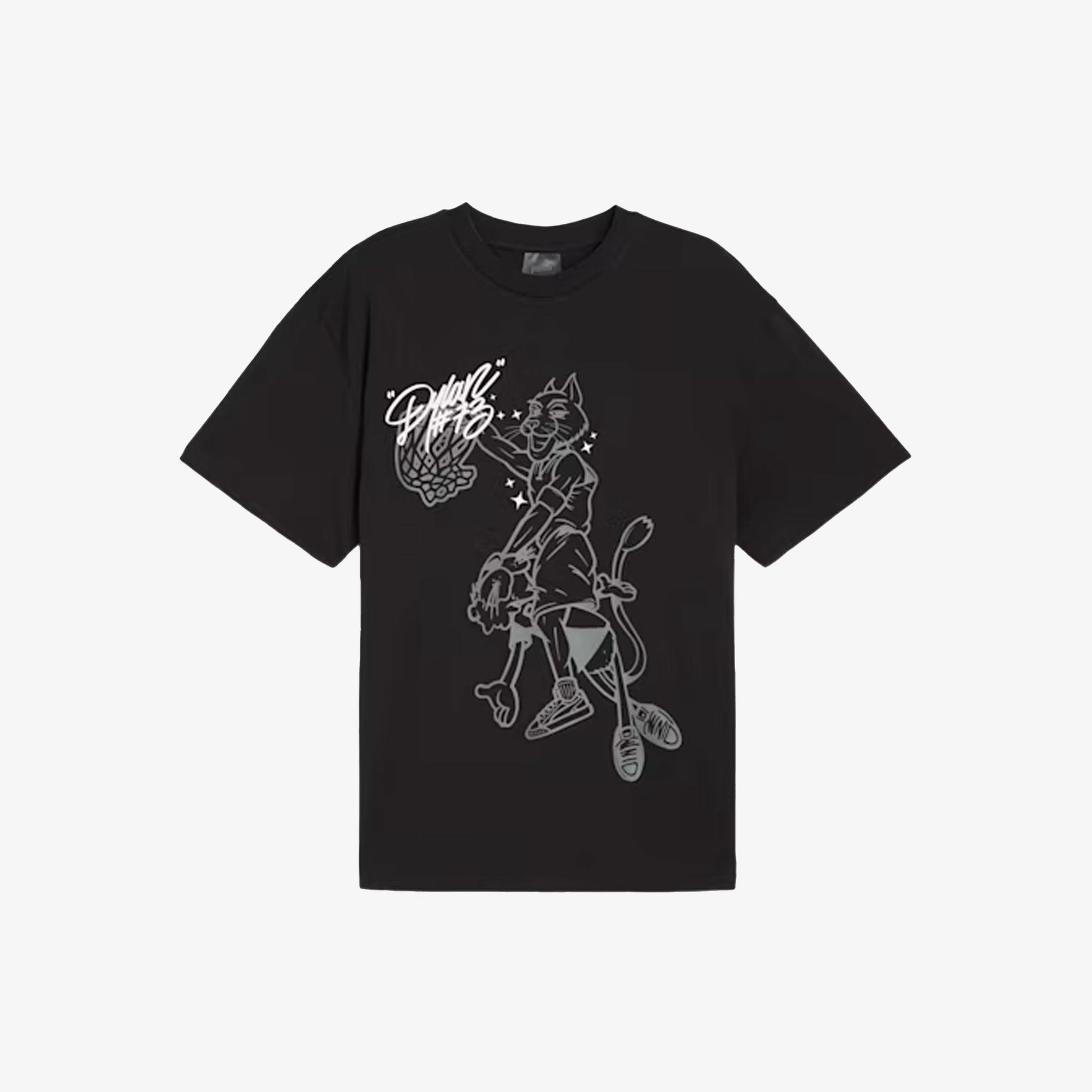 PUMA | DYLAN'S GIFT BASKETBALL T-SHIRT { BLACK