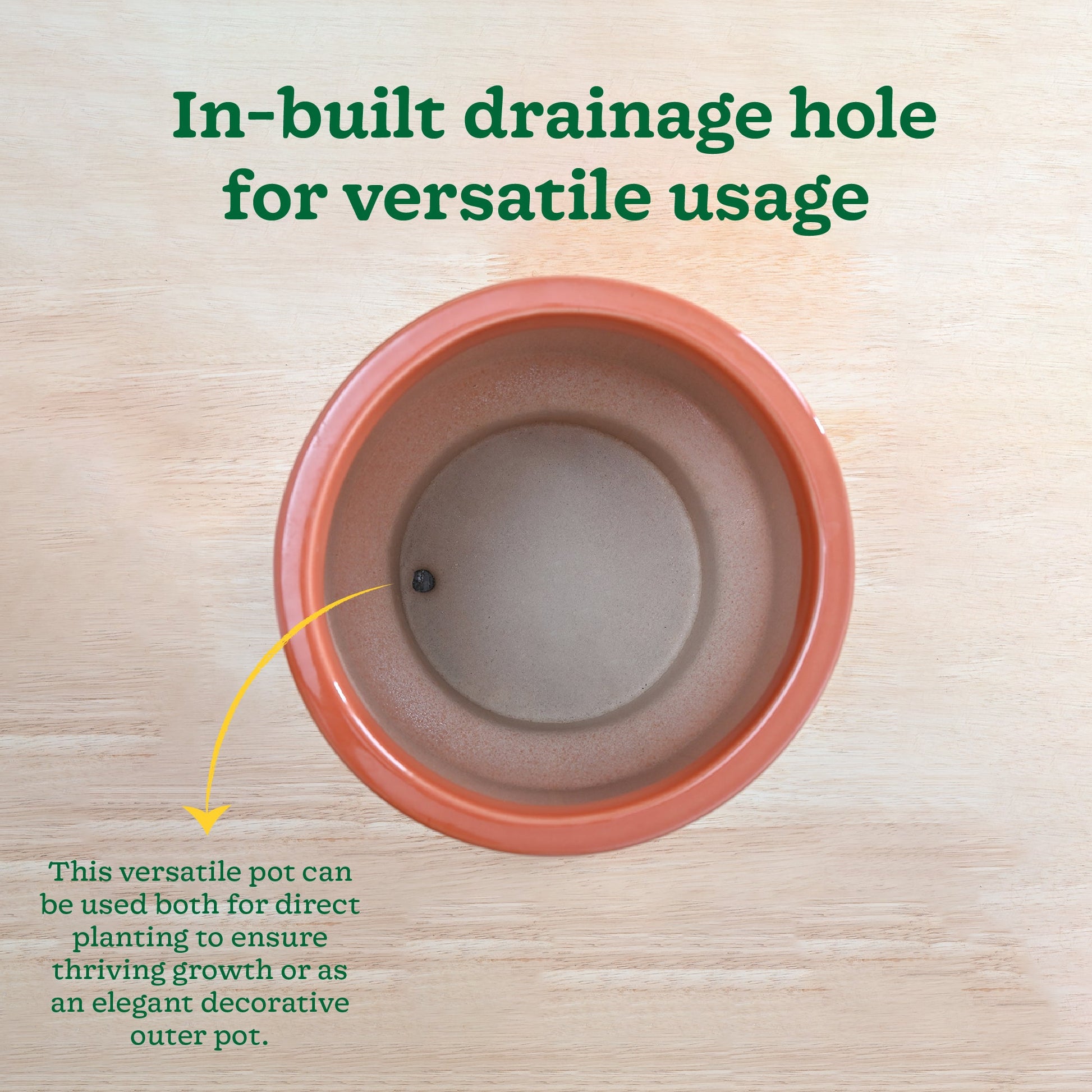 Soothing Rains Ceramic Planters