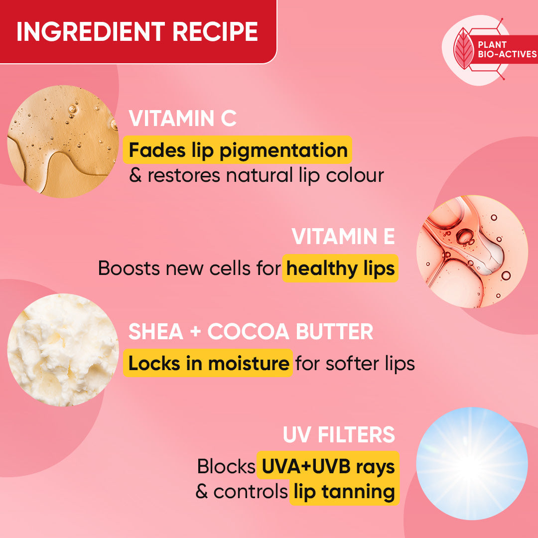 Vitamin C + E Lip Balm with SPF 50+