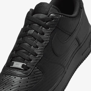 NIKE | AIR FORCE 1 '07 TEXTURE { BLACK/BLACK