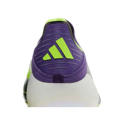 adidas Laceless F50 Elite Fast Reborn FG Purple Lucid Lemon