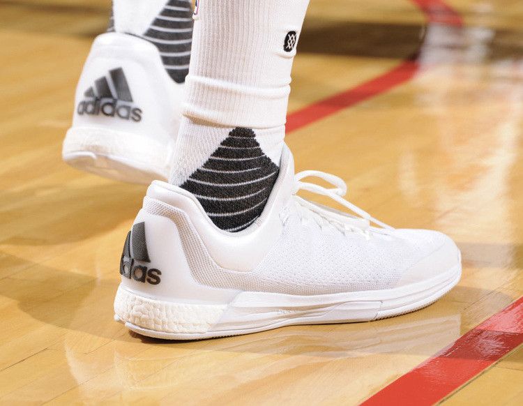 adidas Crazylight Boost Triple White James Harden